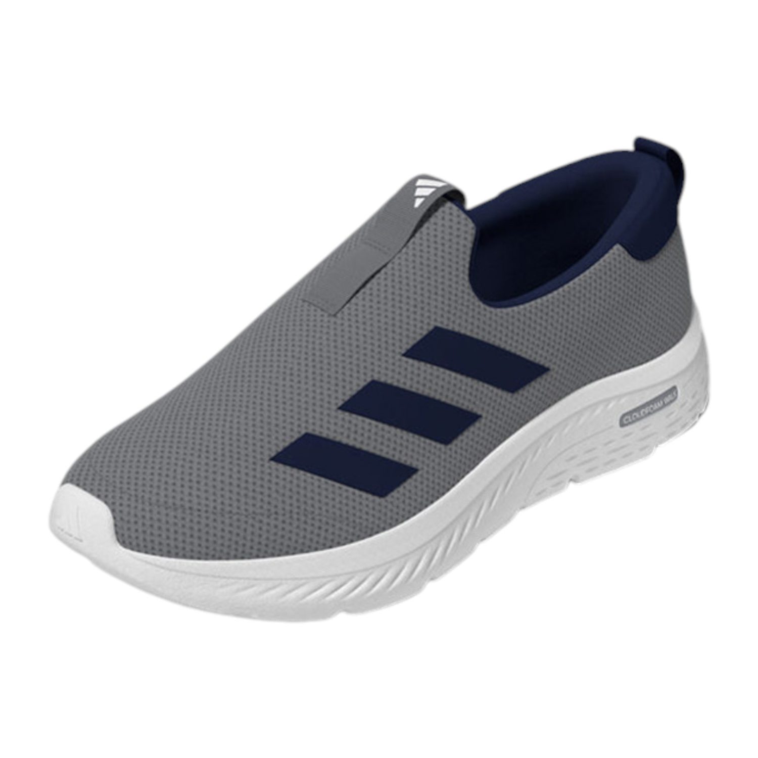 Men Cloudfoam Move Lounger Gray Walking Shoes