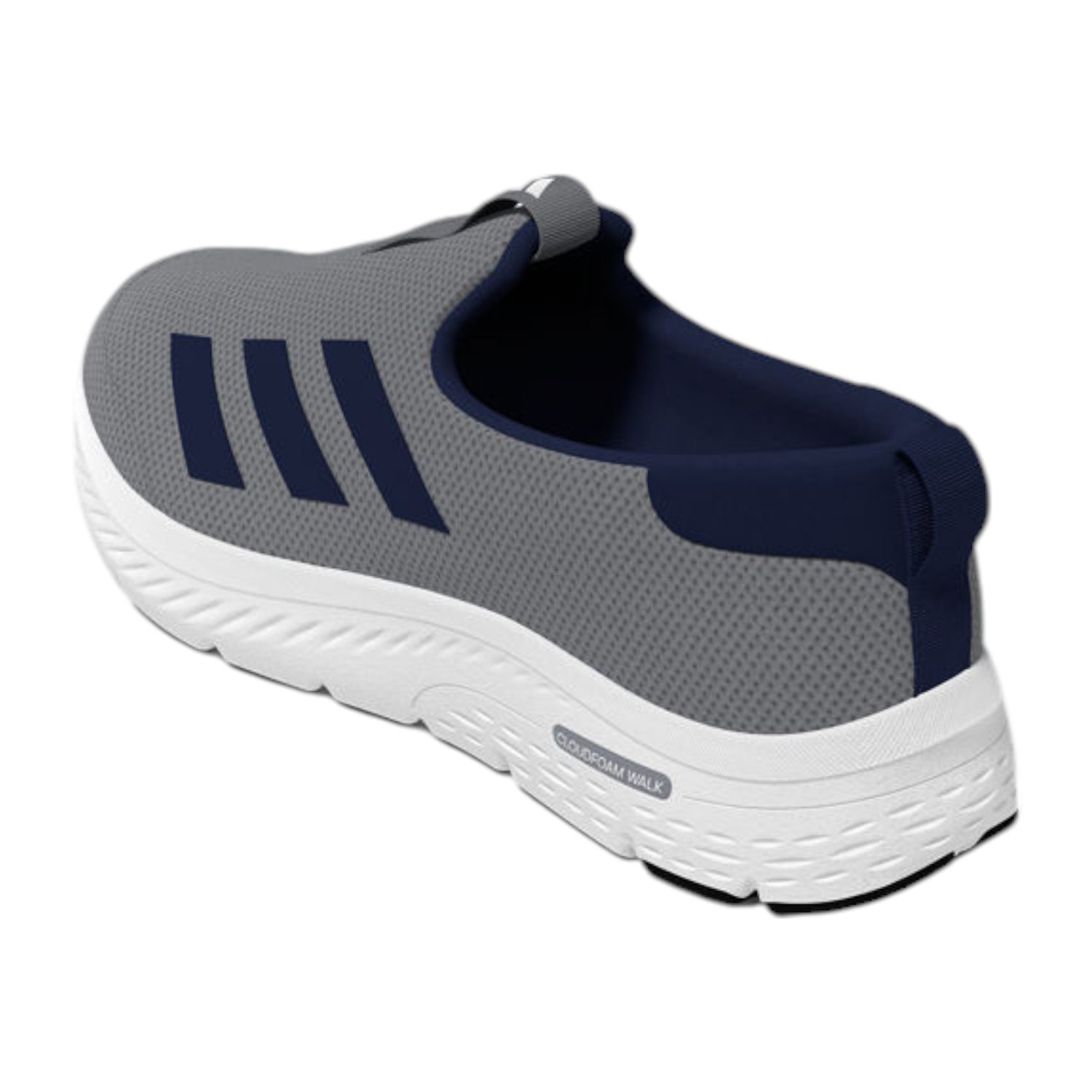 Men Cloudfoam Move Lounger Gray Walking Shoes