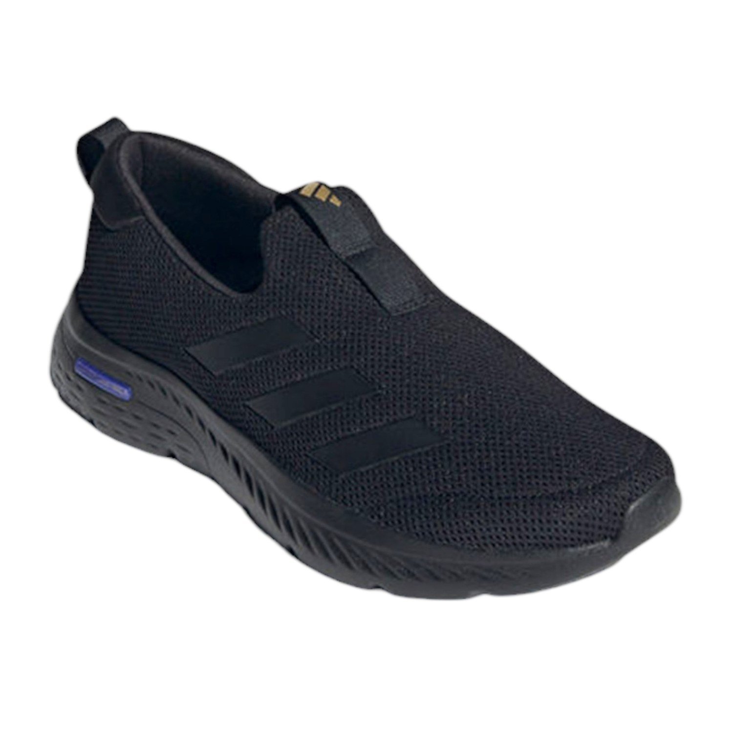 Men Cloudfoam Move Lounger Black Walking Shoes