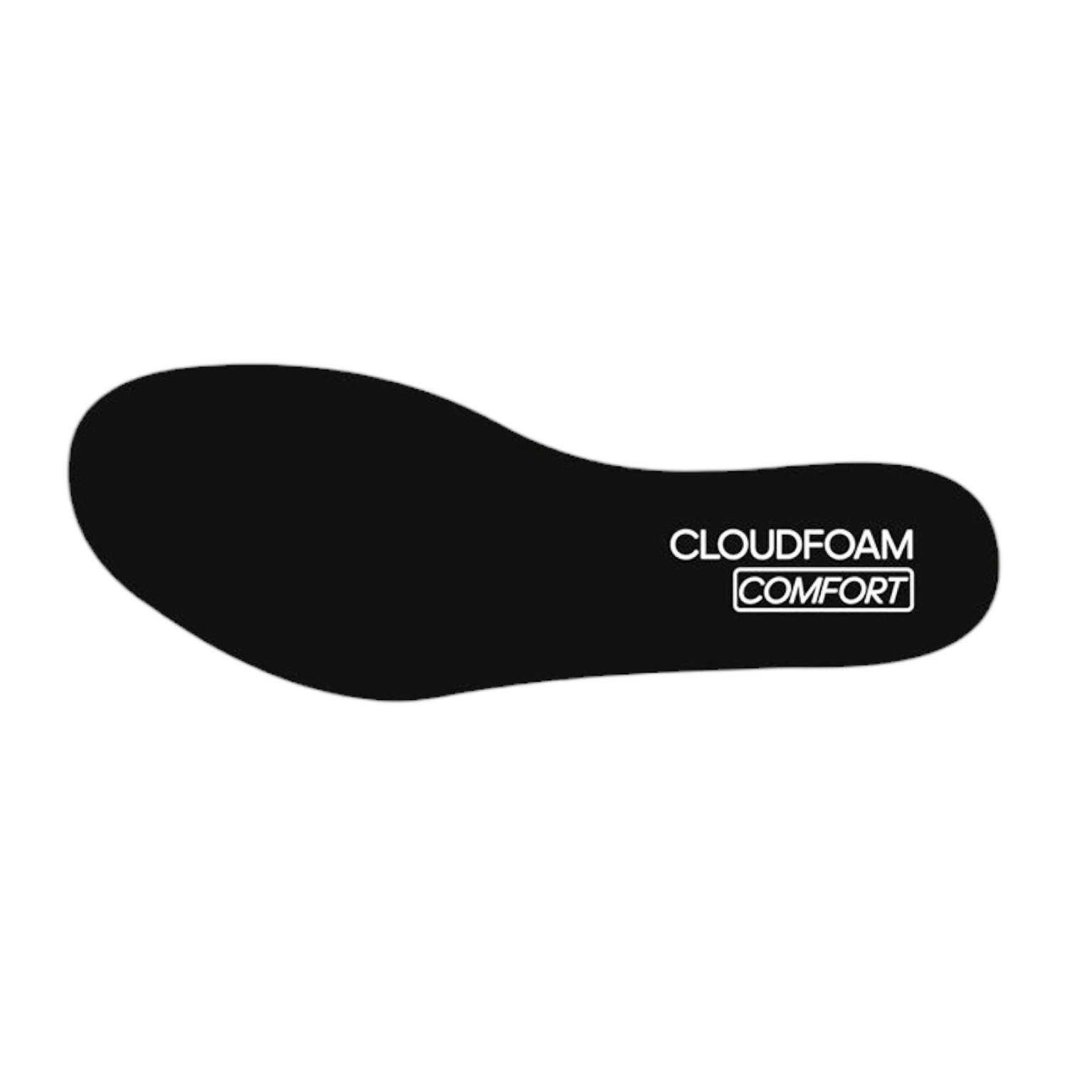 Men Cloudfoam Move Lounger Black Walking Shoes
