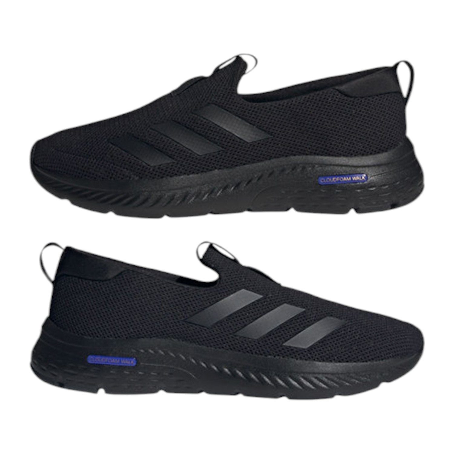Men Cloudfoam Move Lounger Black Walking Shoes
