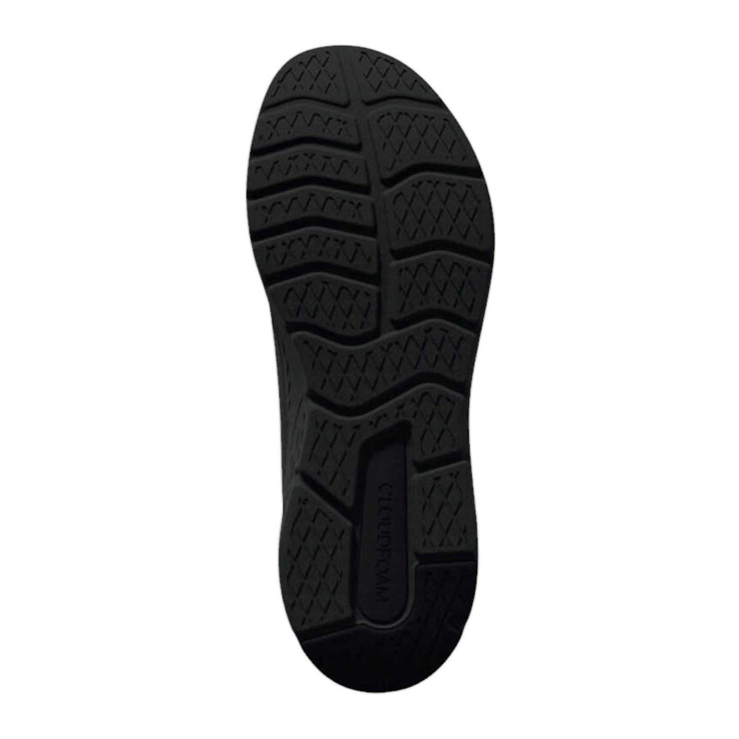 Men Cloudfoam Move Lounger Black Walking Shoes
