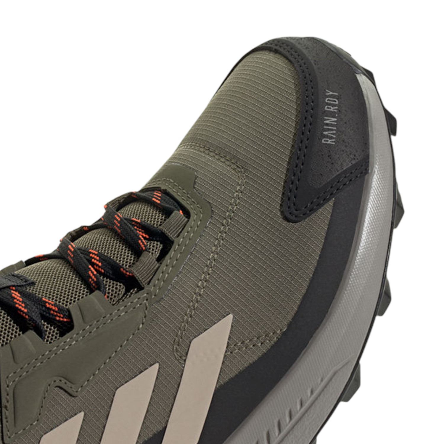 Men Terrex Anylander Mid Rain.Rdy Hiking Shoes Olive Green