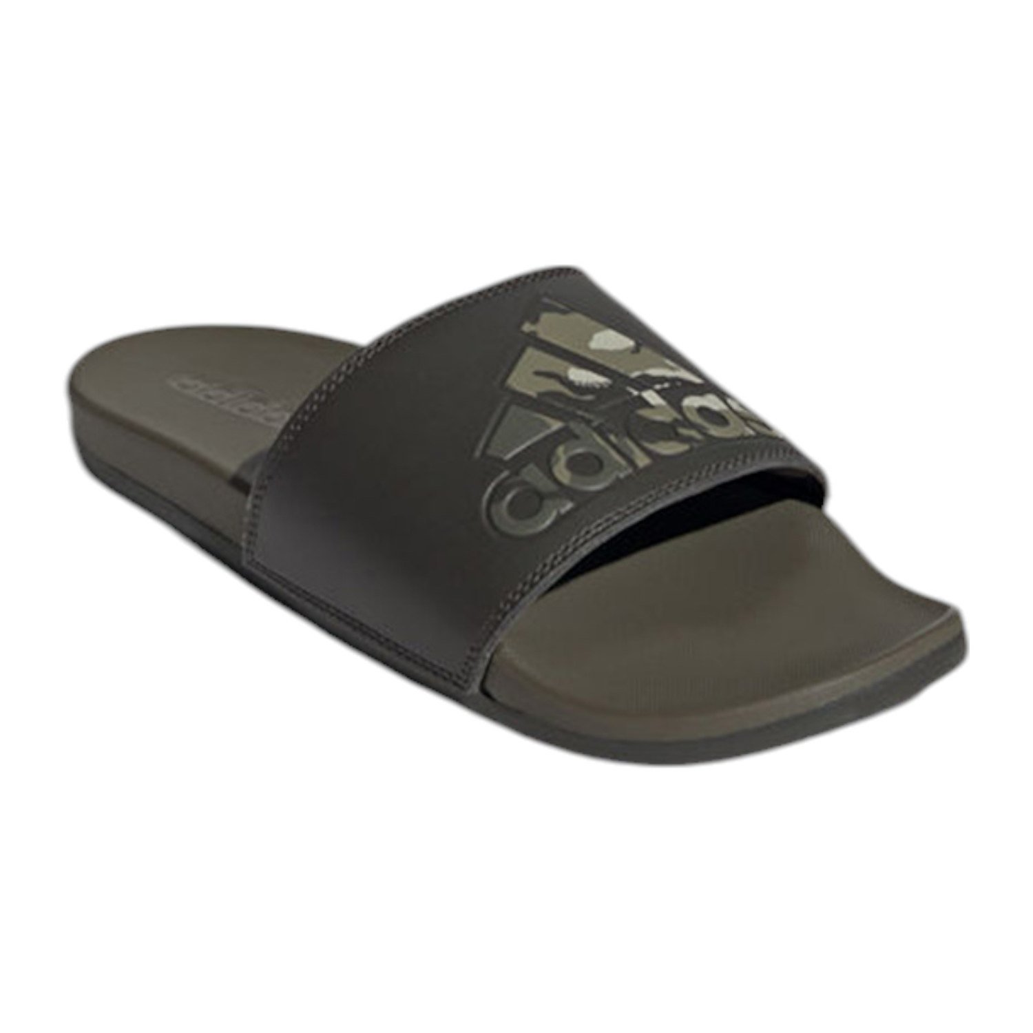Men Adilette Comfort Slides-Flip Olive