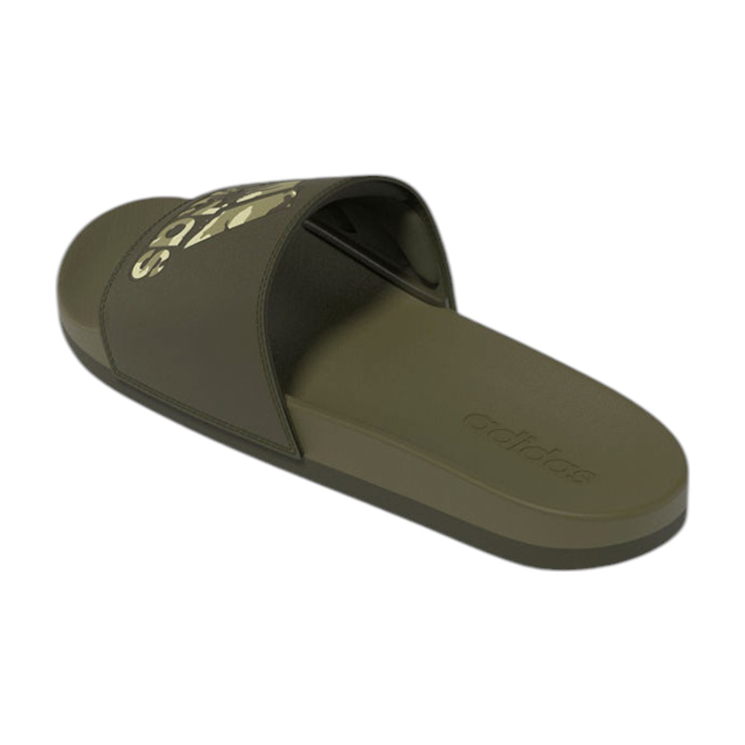 Men Adilette Comfort Slides-Flip Olive