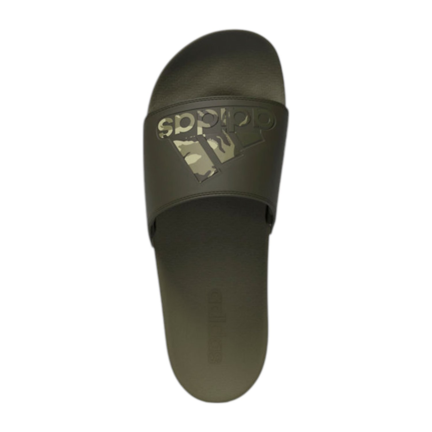 Men Adilette Comfort Slides-Flip Olive
