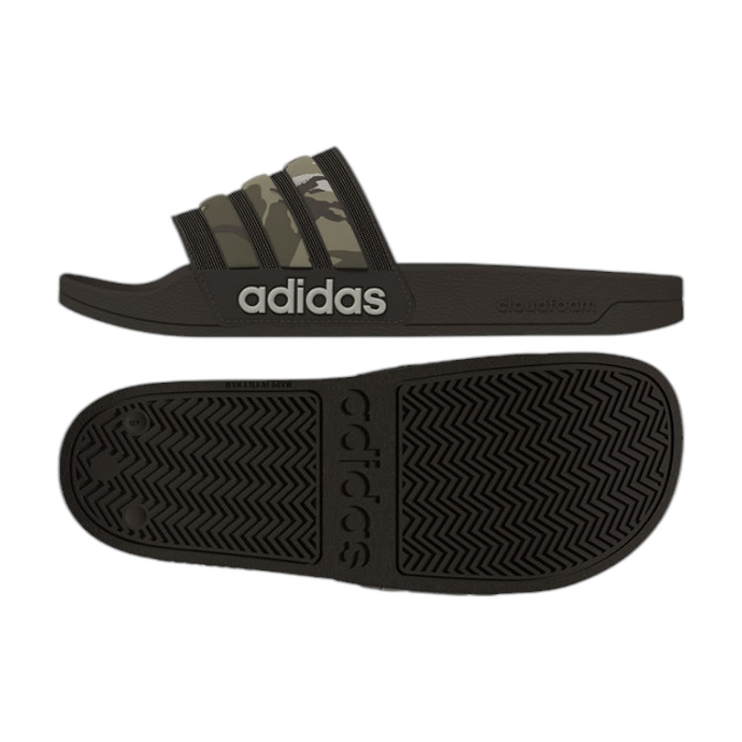 Men Adilette Shower Slides-Flip Olive Green