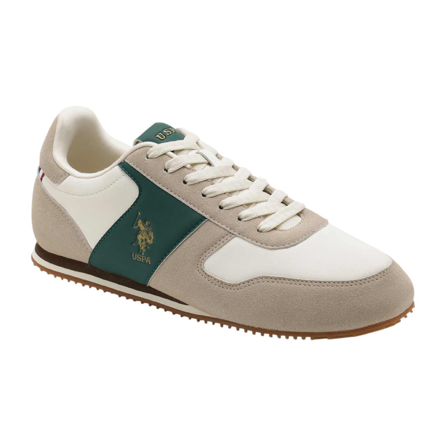 Men Enco Suede Colourblocked Sneakers
