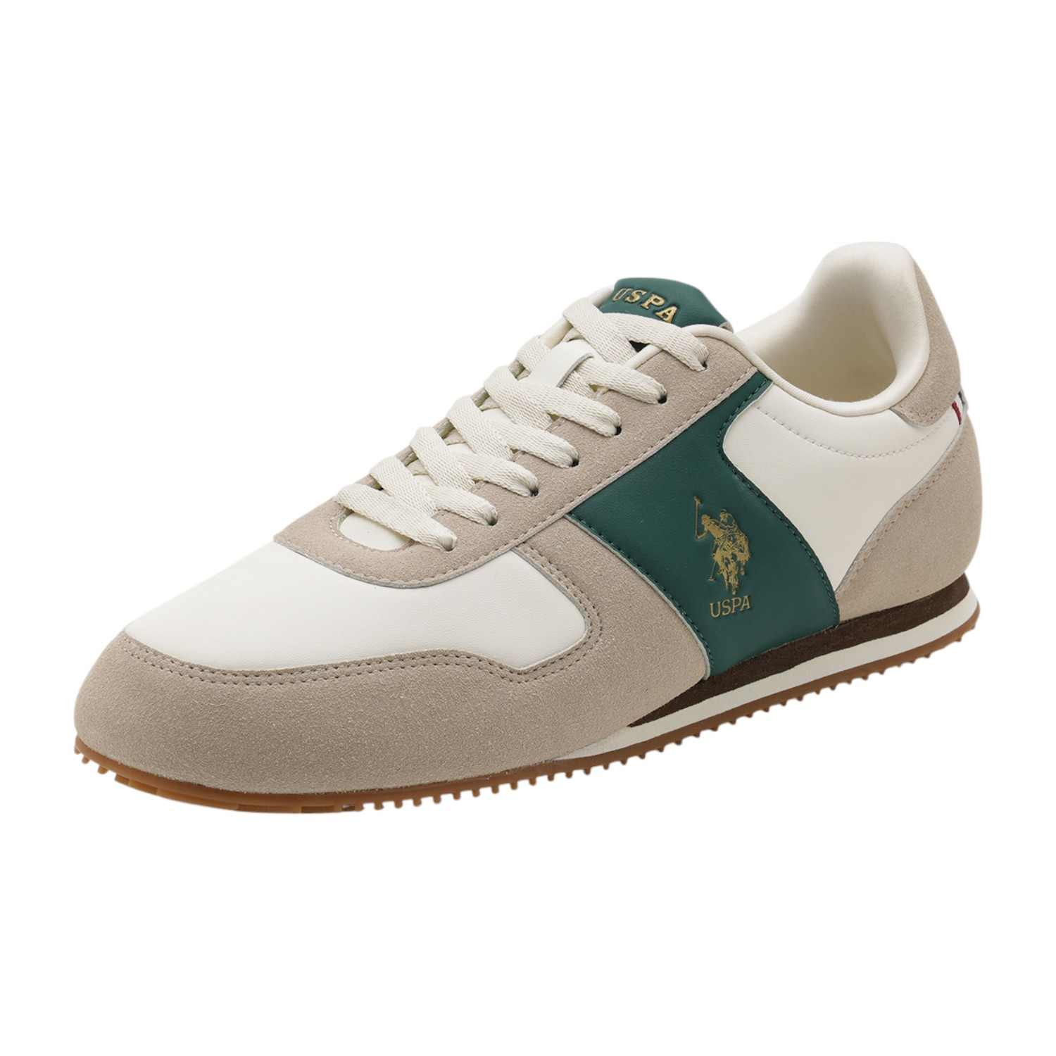 Men Enco Suede Colourblocked Sneakers