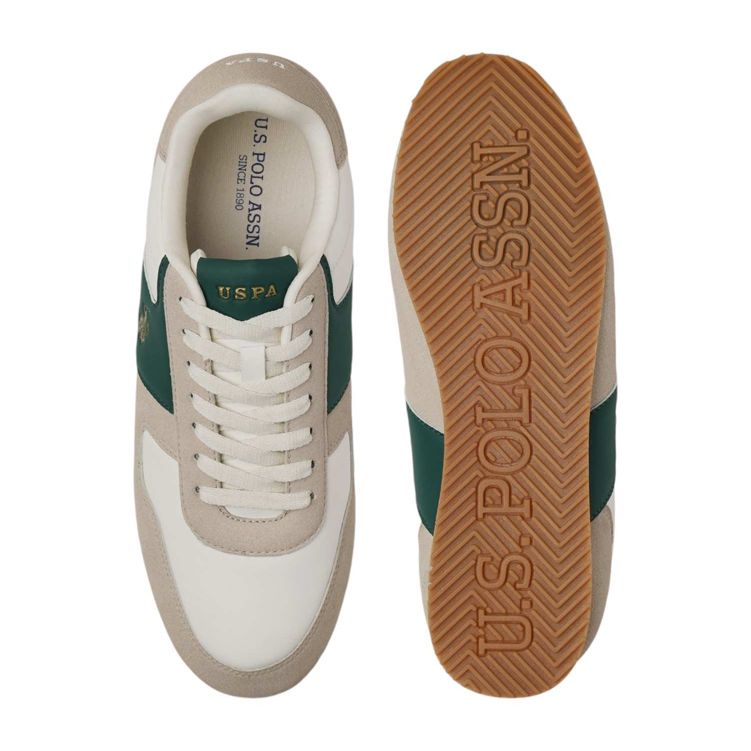 Men Enco Suede Colourblocked Sneakers