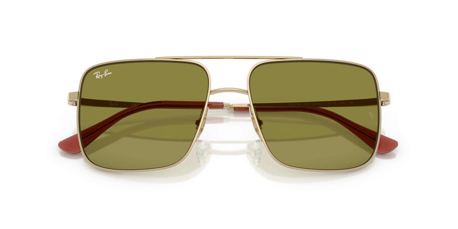 0RB3758 Metal Unisex Sunglasses