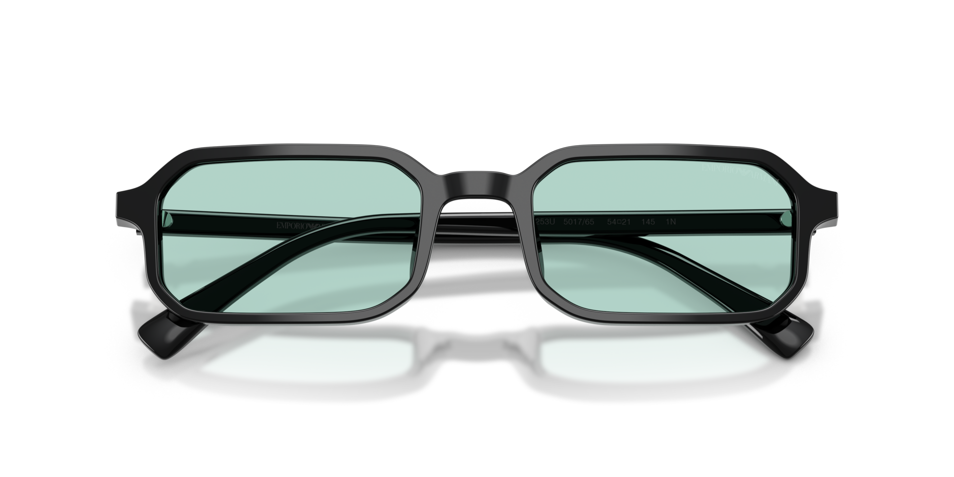 Emporio Armani Black Acetate Man Sunglass