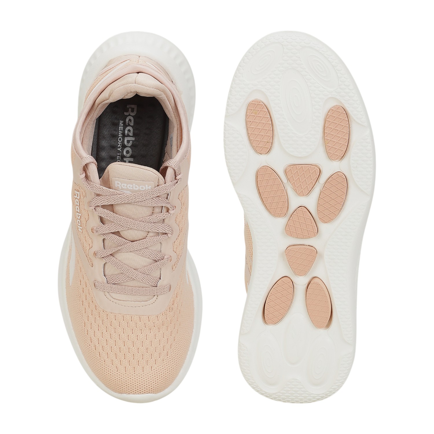 Women Peach Spacefoam Wul Rylight - Men Peach Walking Shoes