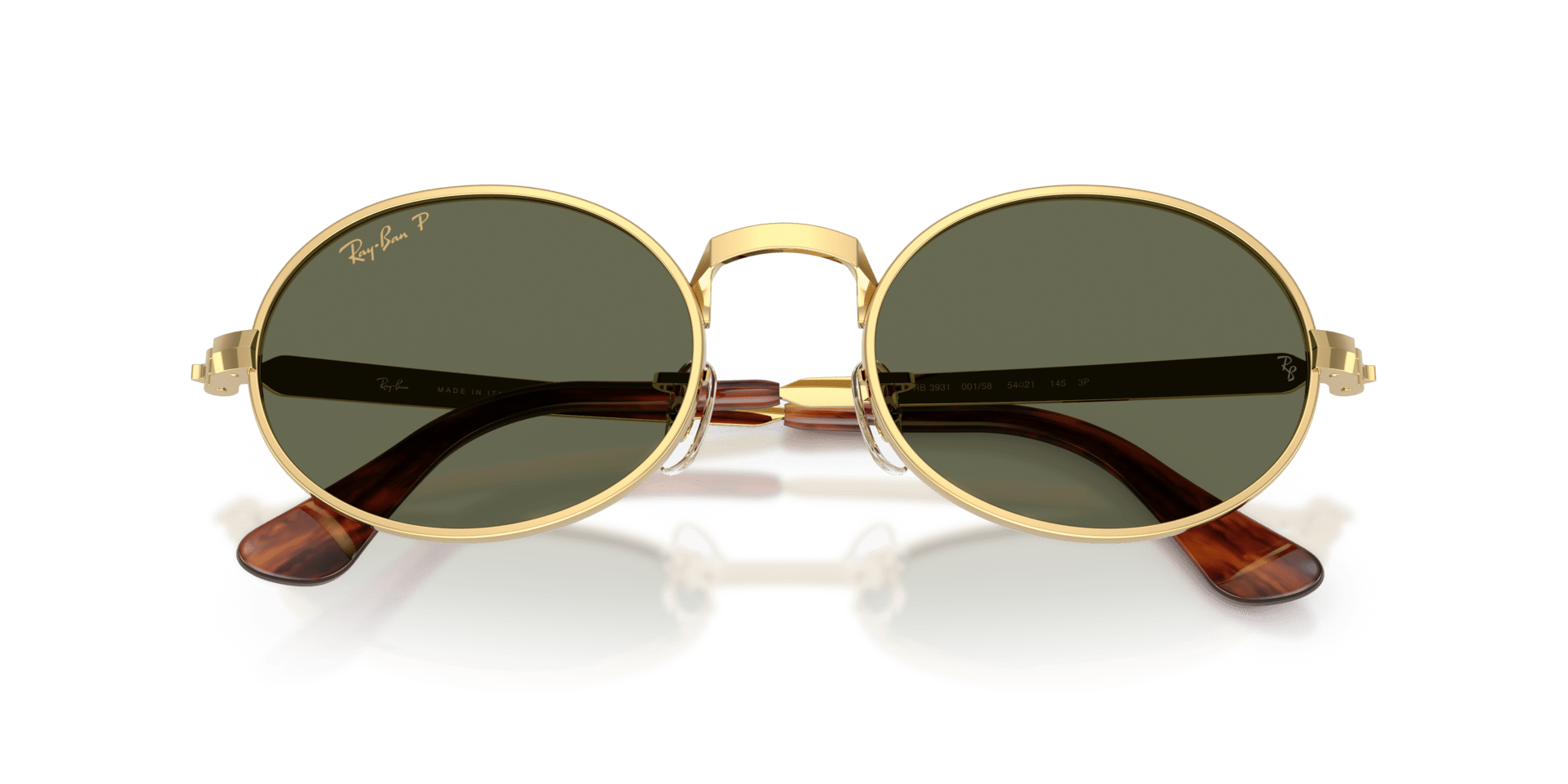 0RB3931 Metal Unisex Sunglasses
