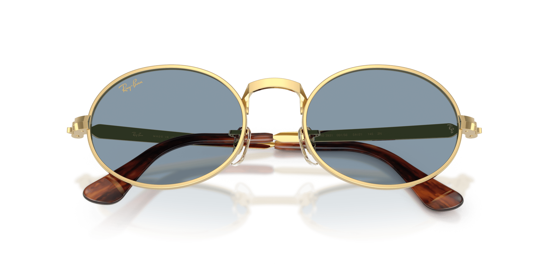 0RB3931 Metal Unisex Sunglasses