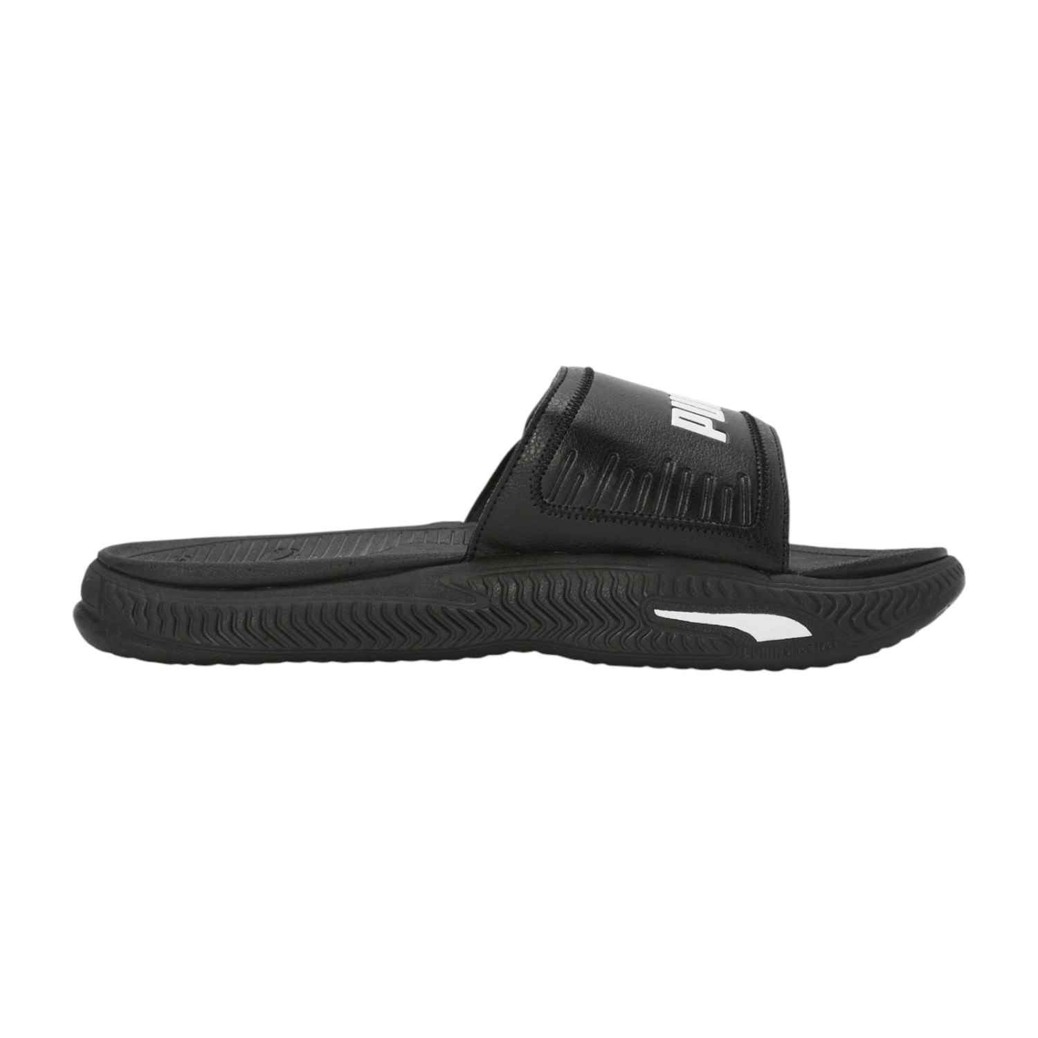 Unisex Black SoftridePro Slide 24 V Res Sandals