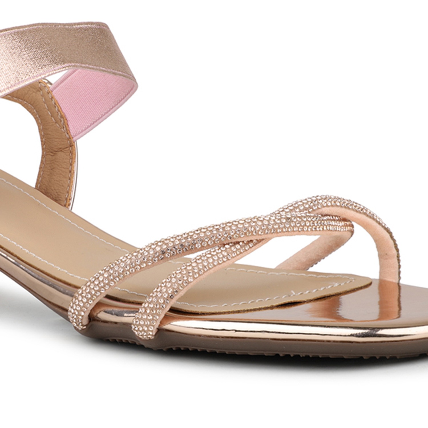 Inc 5 Embellished Open Toe Block Heels Sandal