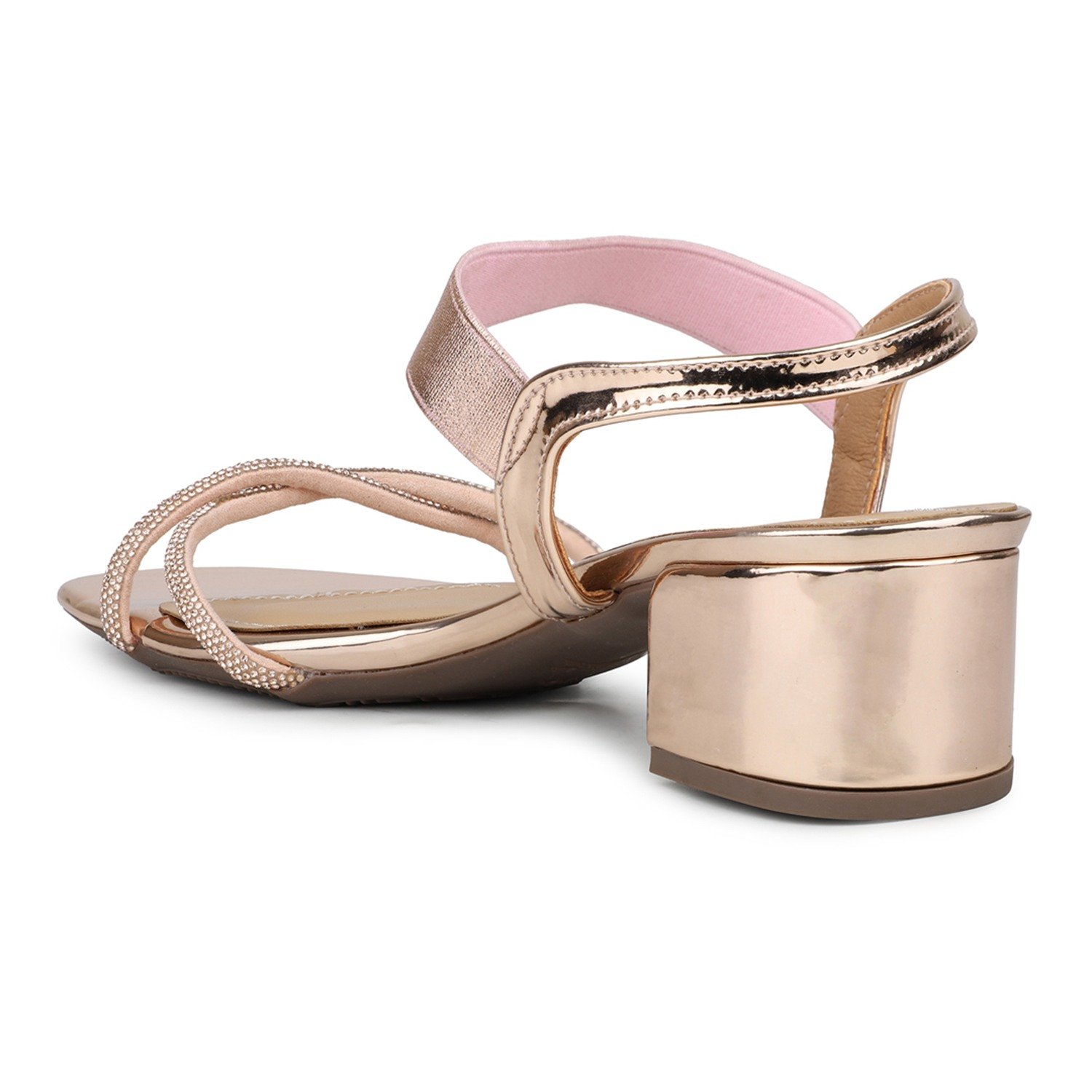 Inc 5 Embellished Open Toe Block Heels Sandal