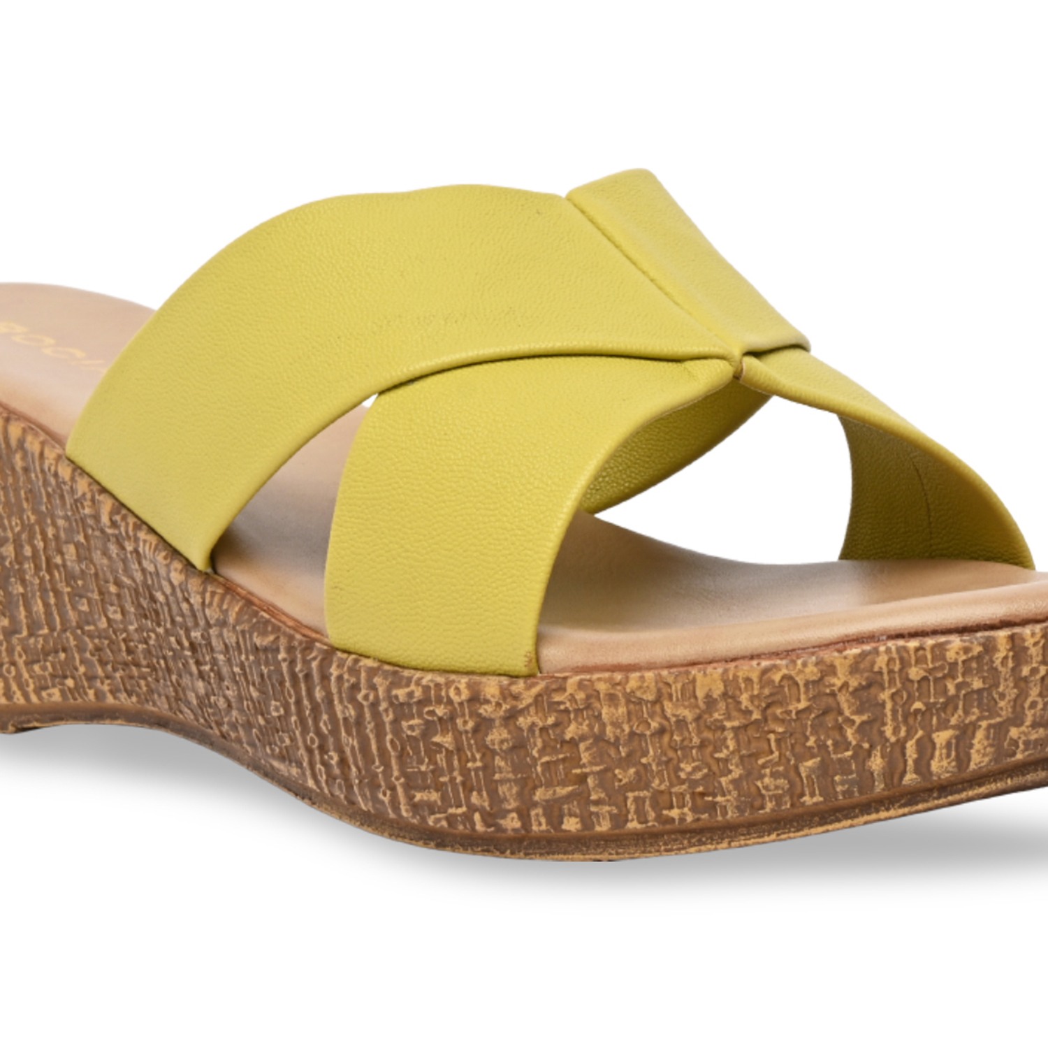 Mustard Women Casual Platform Sandals
