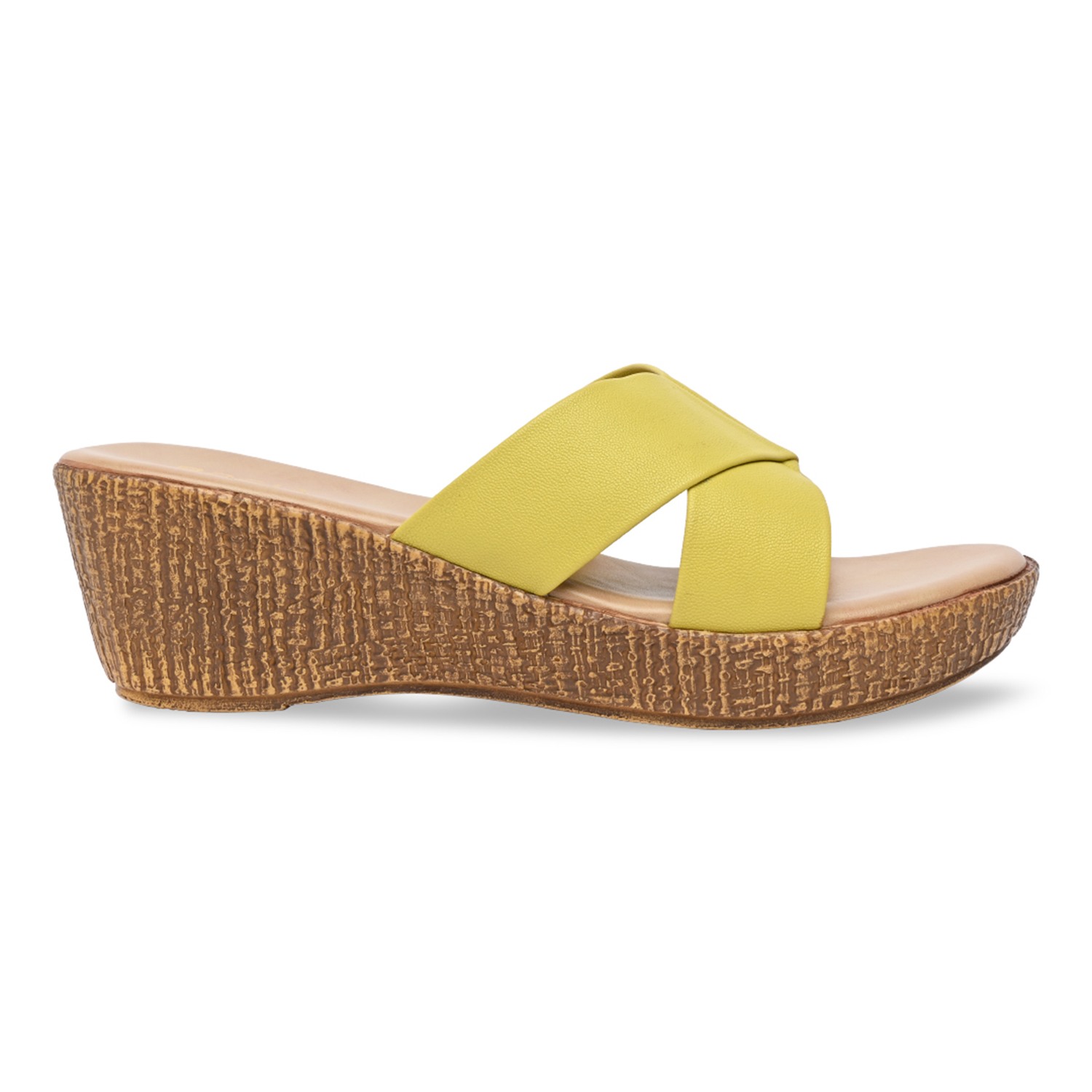 Mustard Women Casual Platform Sandals