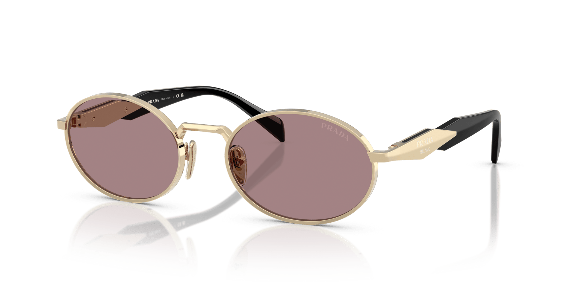 0PR 65ZS Metal Women Sunglasses