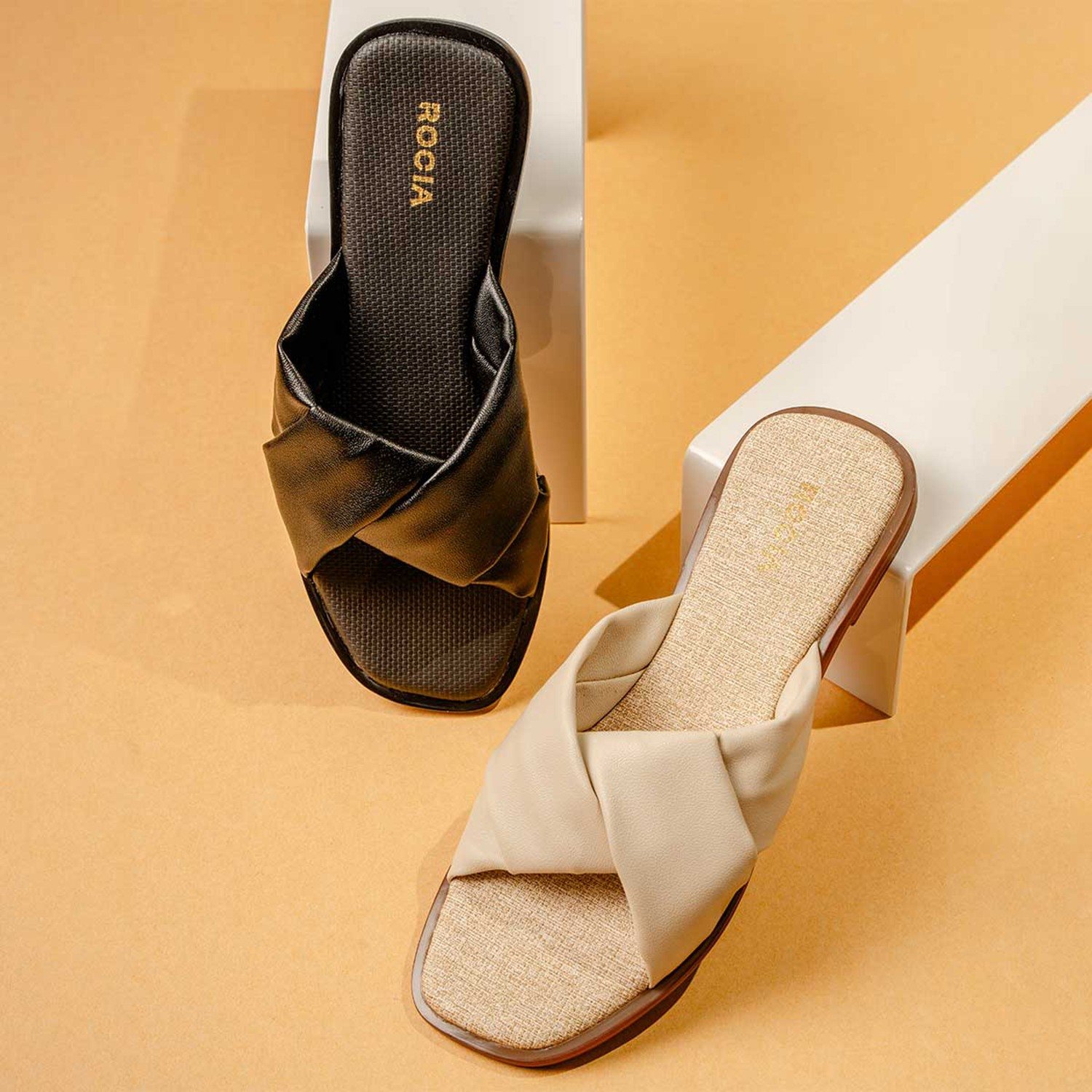 Cream Women Casual Comfortable Flats