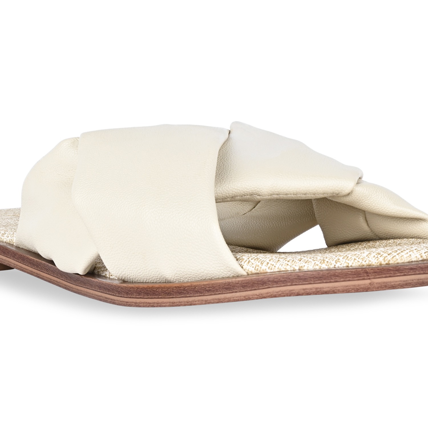 Cream Women Casual Comfortable Flats
