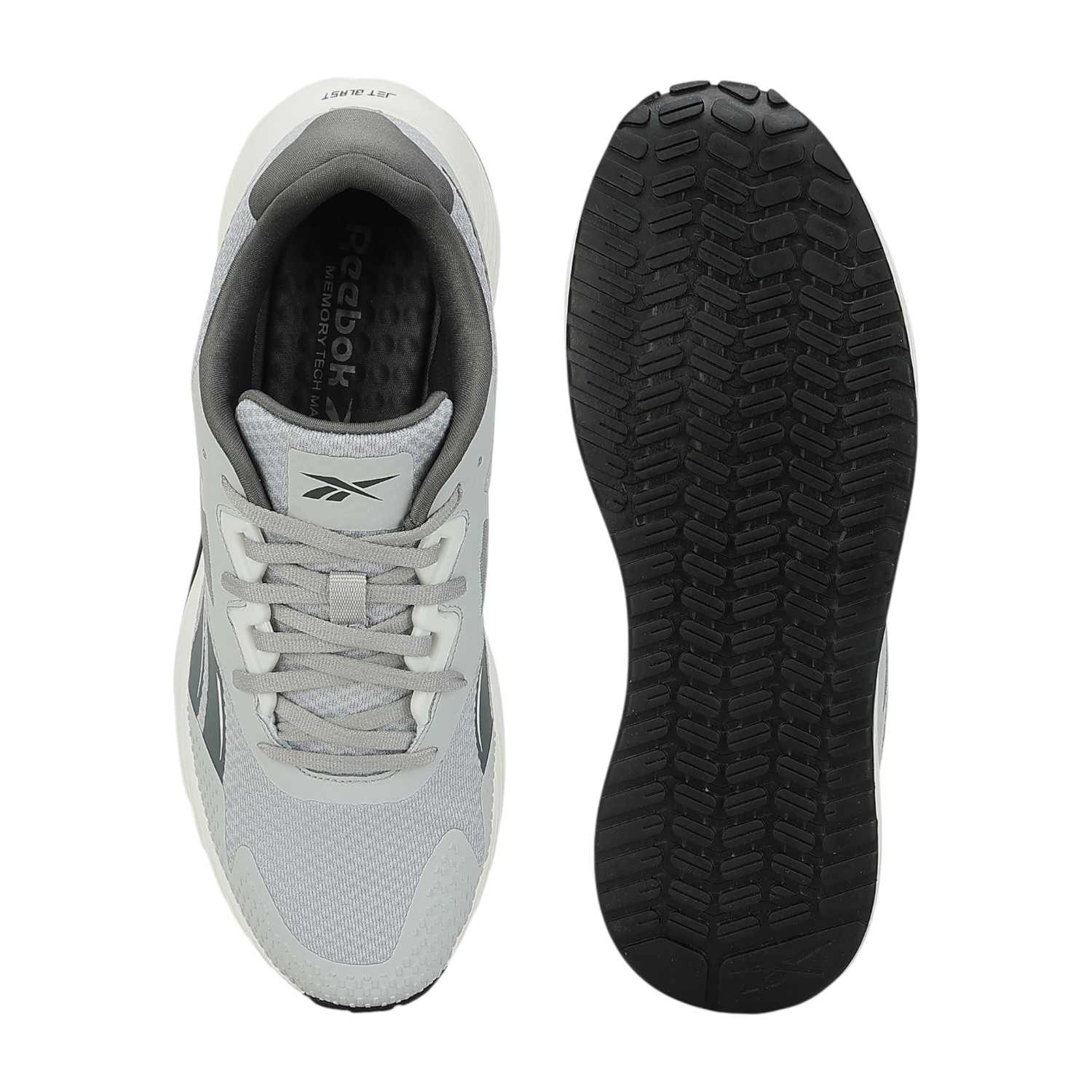 Men Grey Jet Blast Magnus Run M - Men Grey Running Shoes