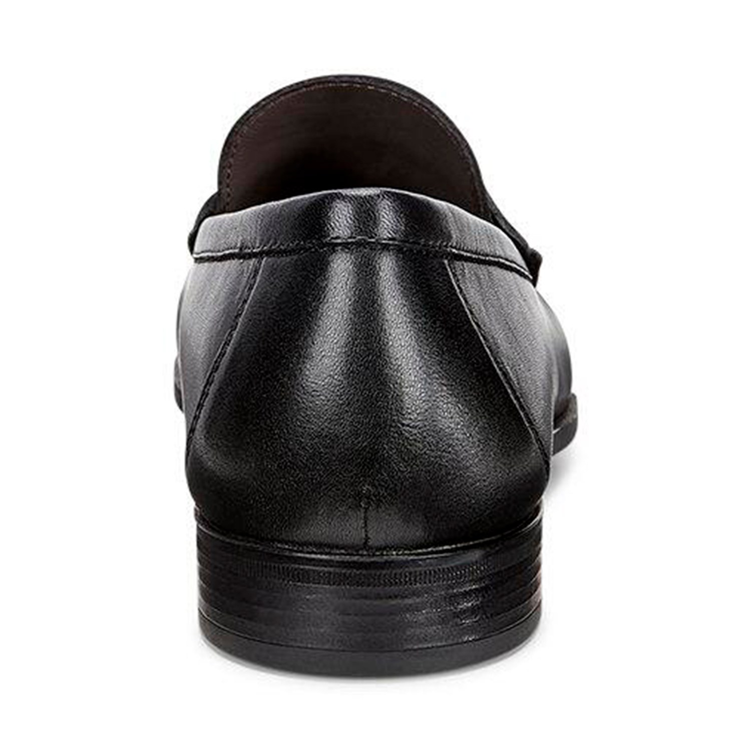 Dress Moc Black  Leather