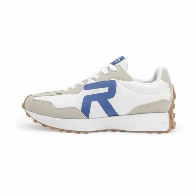 Men’s Blue Lace-Up Casual Sneakers