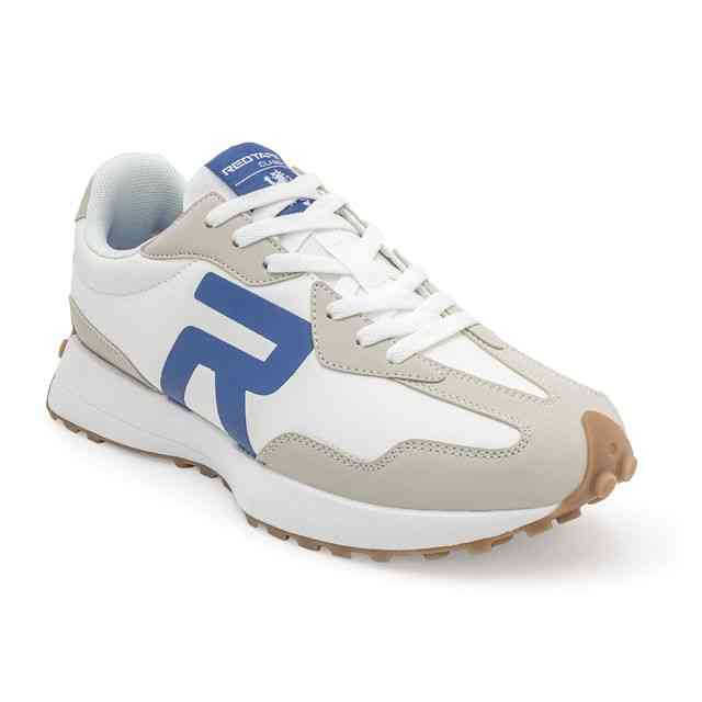 Men’s Blue Lace-Up Casual Sneakers