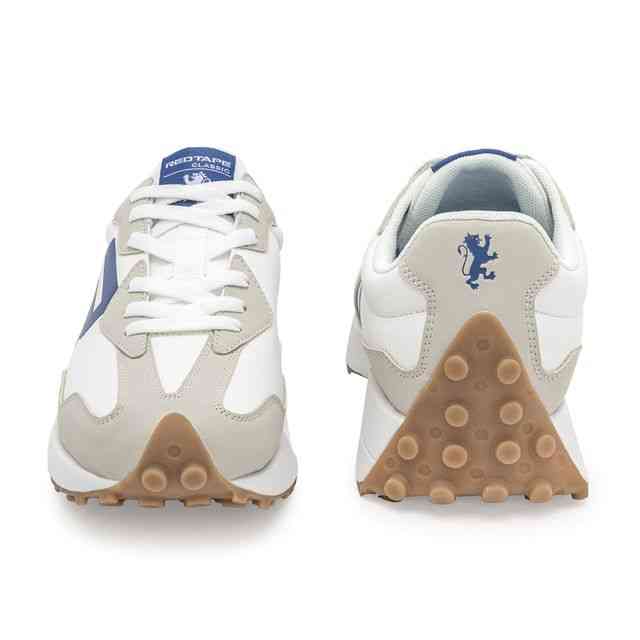 Men’s Blue Lace-Up Casual Sneakers