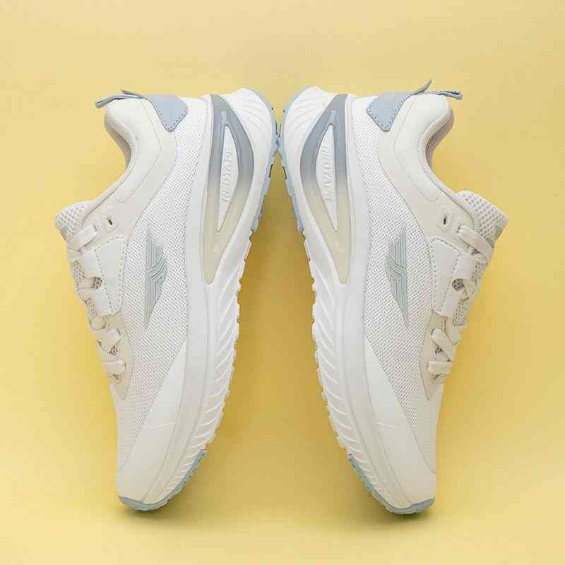 Women White Mesh Running & Walking Shoes