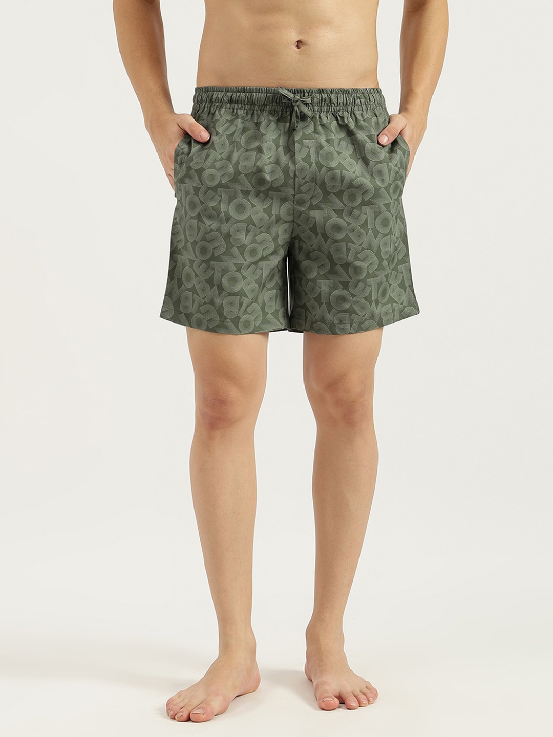 United Colors of Benetton Palm Tree Regular Fit Pack of 2 Boxers