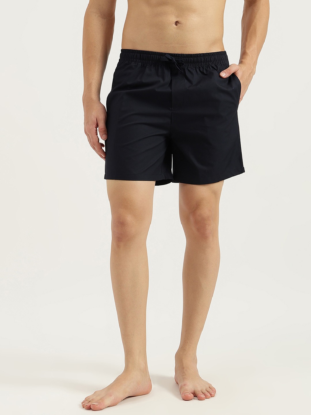 United Colors of Benetton Solid And Palm Tree Regular Fit Pack of 2 Boxers