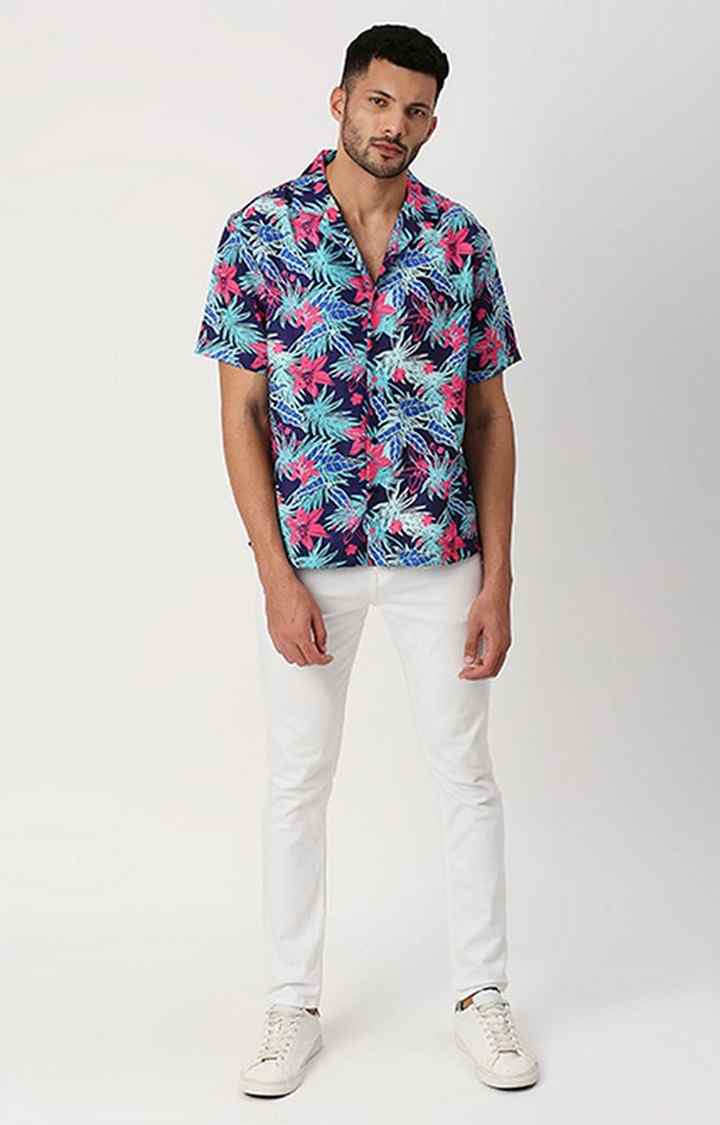 Men Multicolor Printed Casual Shirts