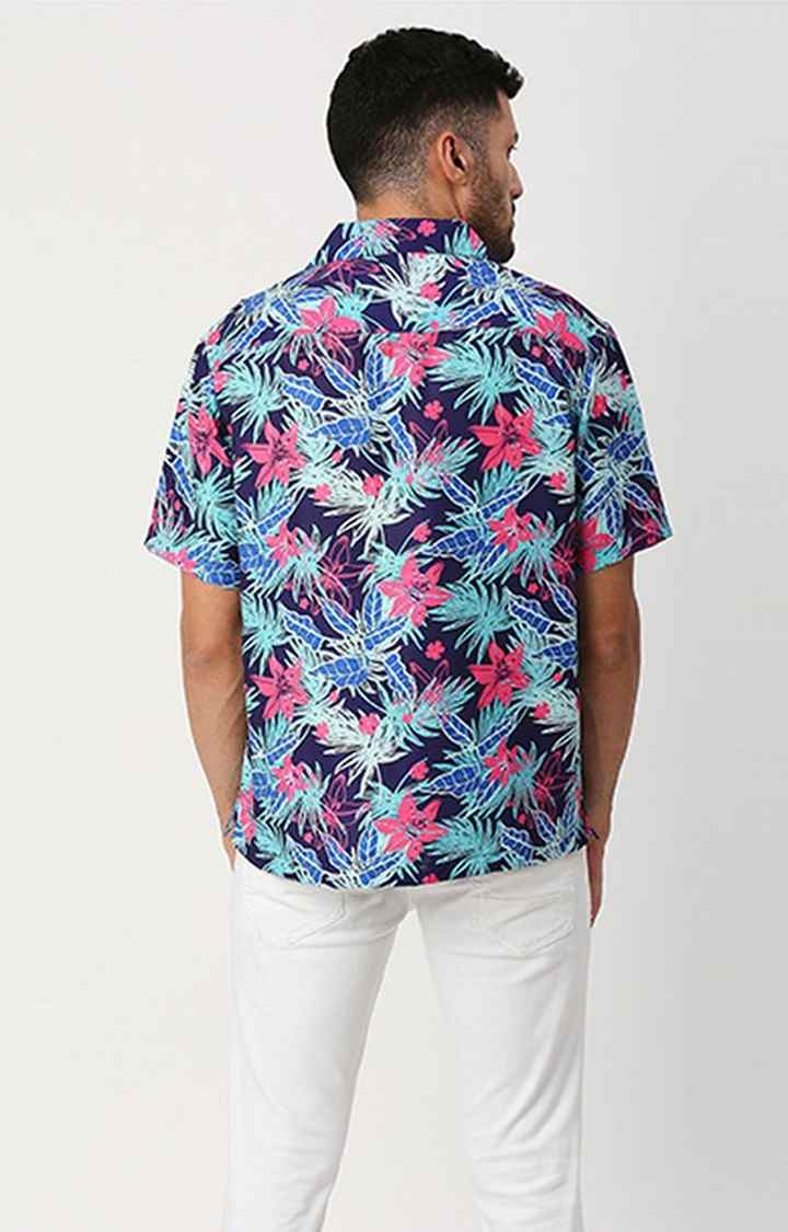 Men Multicolor Printed Casual Shirts