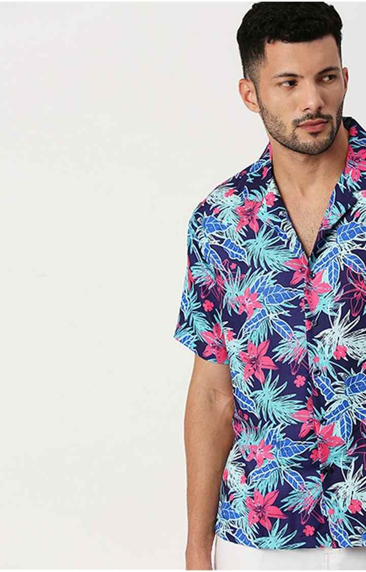 Men Multicolor Printed Casual Shirts