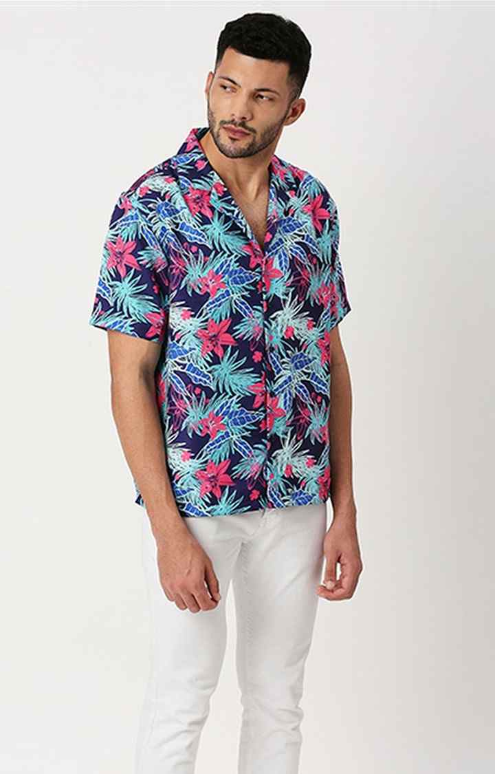 Men Multicolor Printed Casual Shirts
