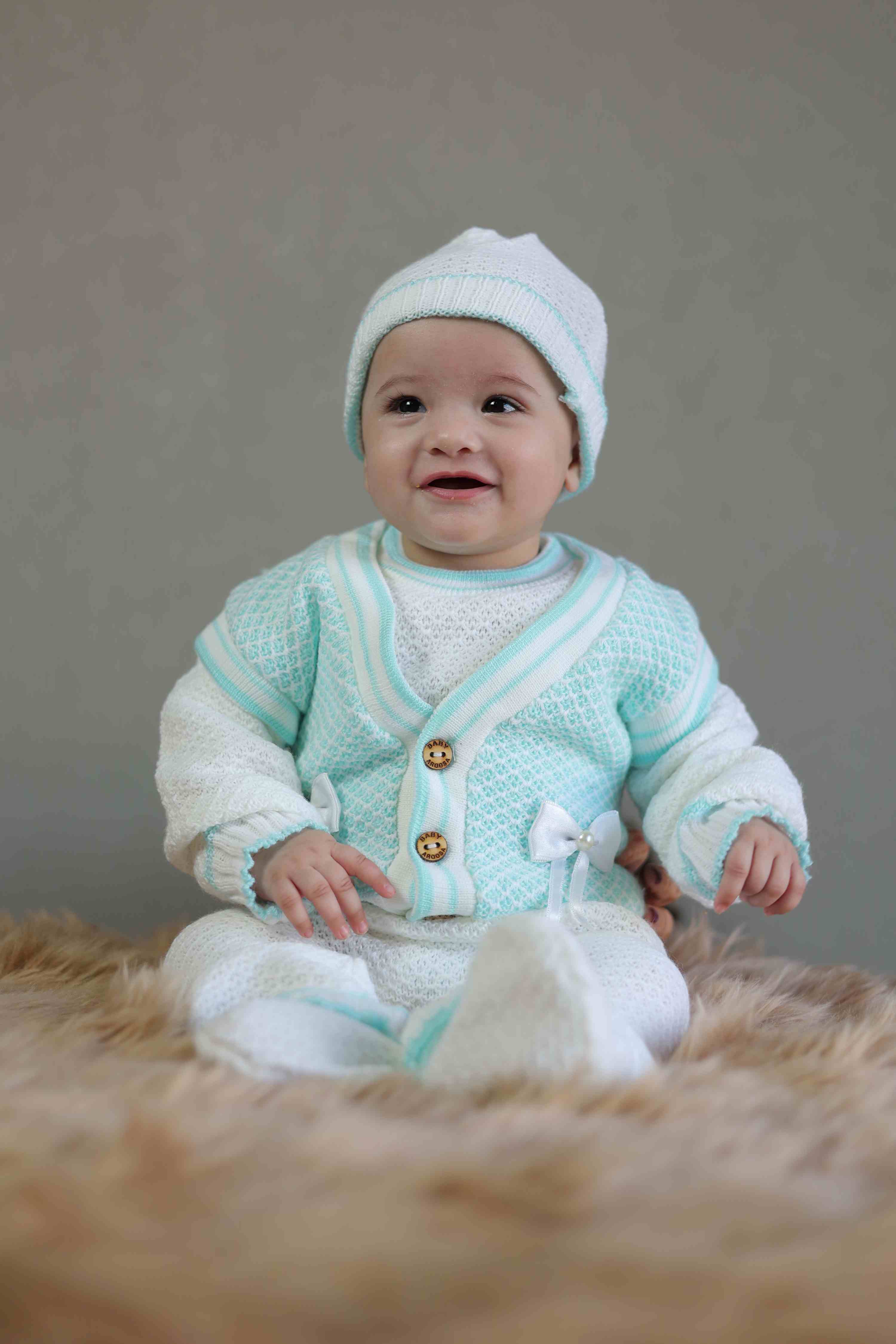 Mint Whisper Baby Winter Set