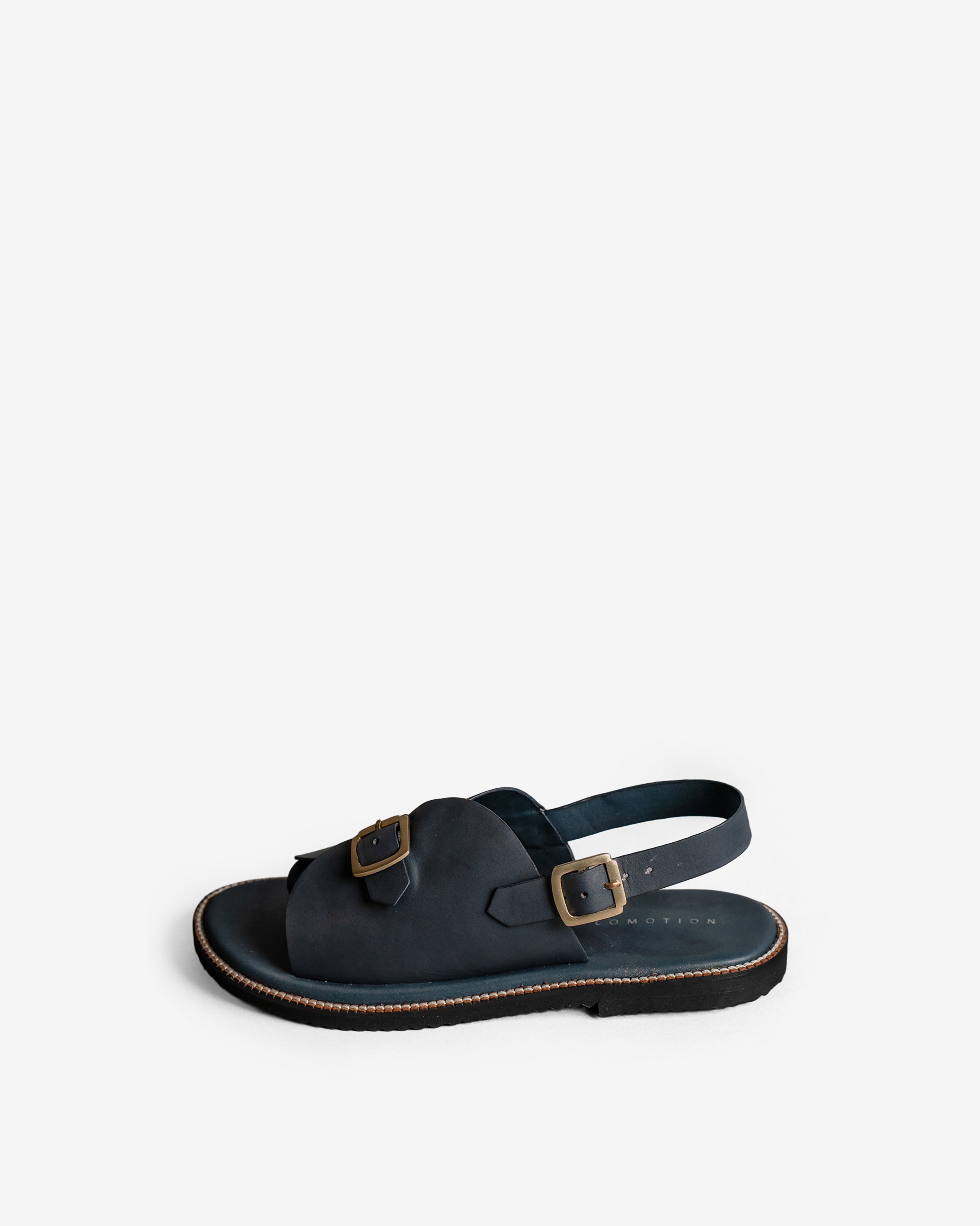 Envelope Welt Sandals Single Buckle