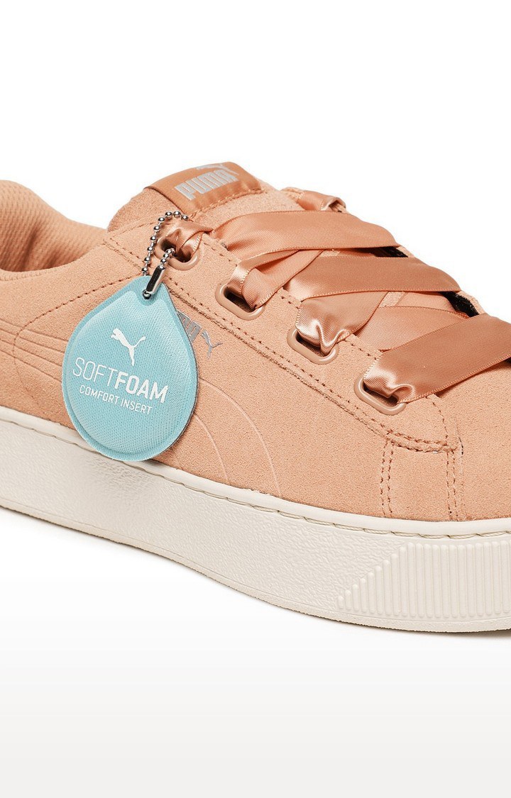 Puma vikky platform shop coral