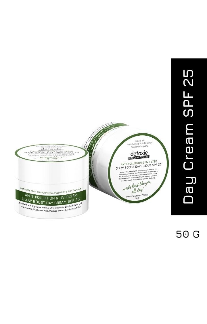 Detoxie - Anti-Pollution & UV Filter, Glow Boost Day Cream SPF 25
