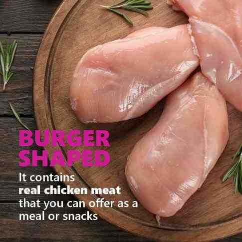 JerHigh Mini Burger Dog Treats - 100 g