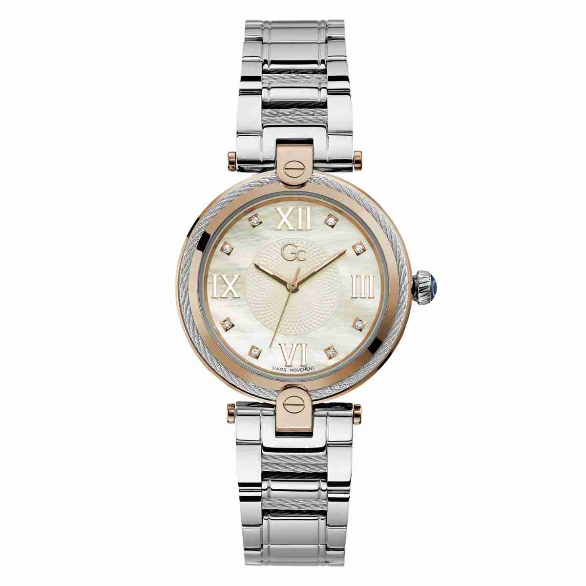 Fusion Cable Silver Stainless Steel Analog Watch