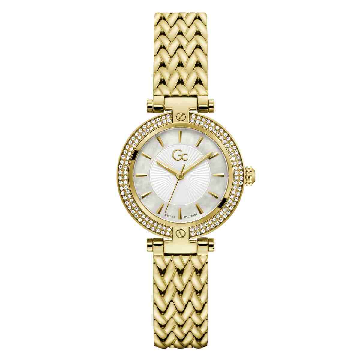 Vogue Yellow Stainless Steel Analog Watch