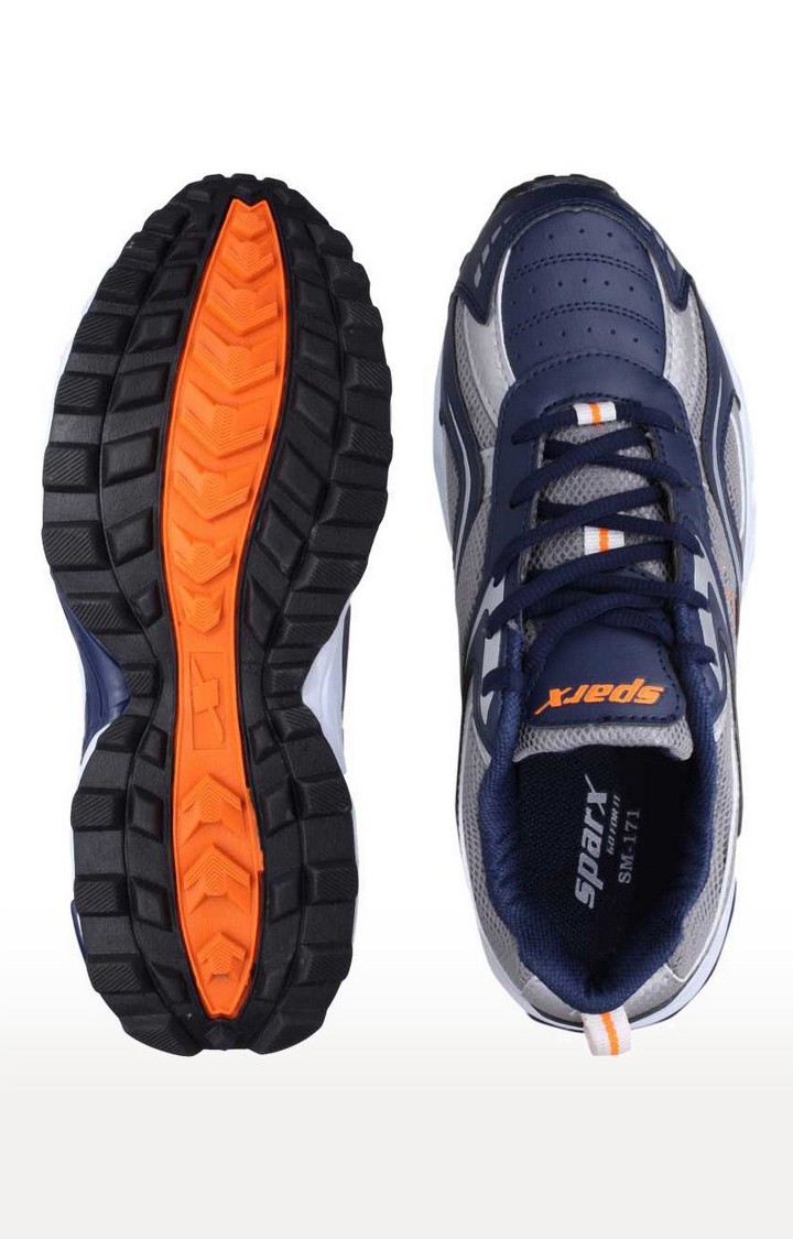 Sparx | Sparx Blue SM 171 Running Shoes 4
