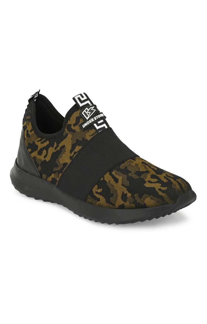 Green Airwalk Camo Running Shoes