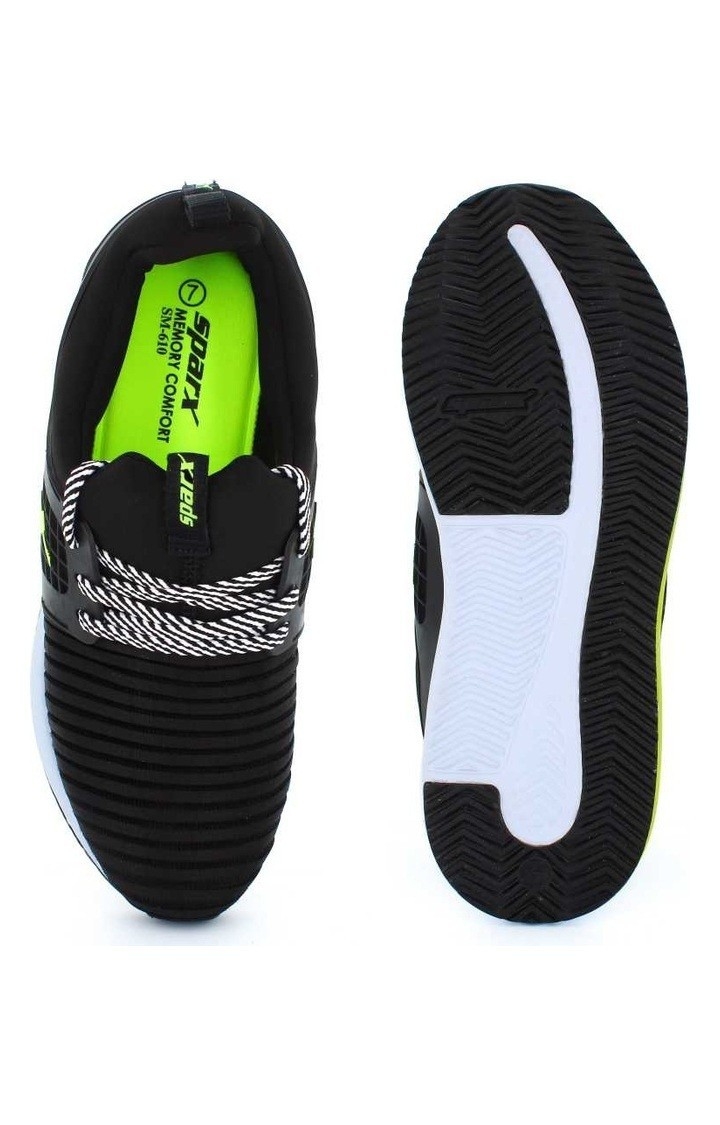 Sparx | Black Running Shoes 4