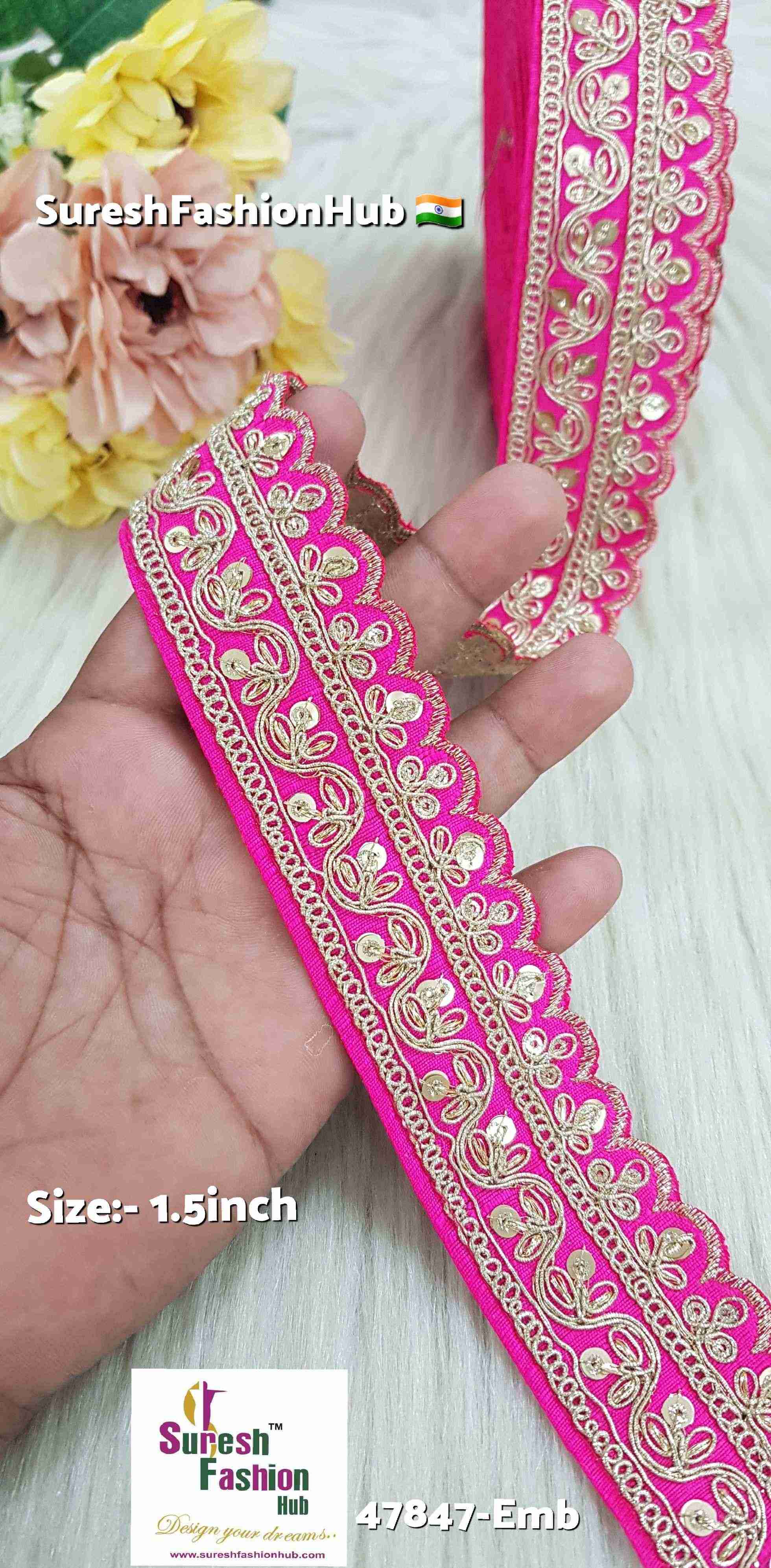 Rani Pearl Dori Sequence Lace